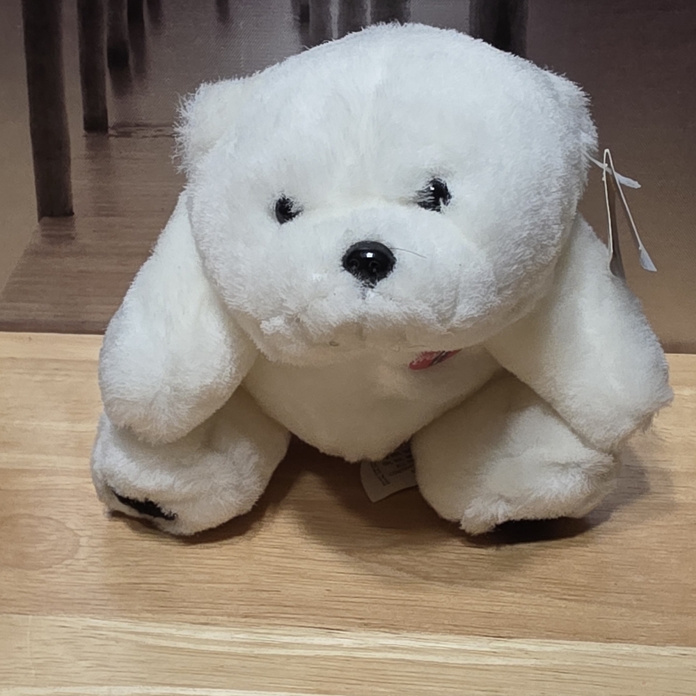 Cuddly White Plush Bear for Kids Whataburger Coca Cola